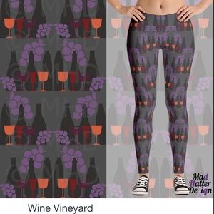 Wine Leggings